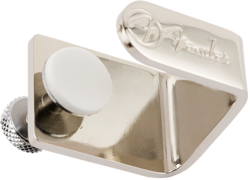 GENUINE FENDER FATFINGER SUSTAIN ENHANCER STAINLESS STEEL GUITAR HEADSTOCK CLAMP