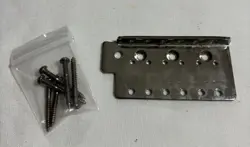 1998 FENDER STRATOCASTER STANDARD CHROME BRIDGE PLATE 2-1/16