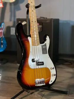 FENDER PLAYER PRECISION BASS, MN, 3 TONE SUNBURST