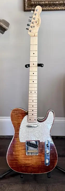 PARTSCASTER FLAME MAPLE
