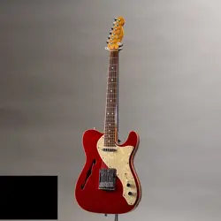 1997 FENDER AMERICAN SPECIAL 90S TELECASTER THINLINE CRIMSON RED TRANSPARENT