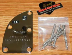 FENDER JAZZ BASS NECK PLATE PRO 2 CONTOUR CHROME GUITAR PARTS PROJECT PRECISION