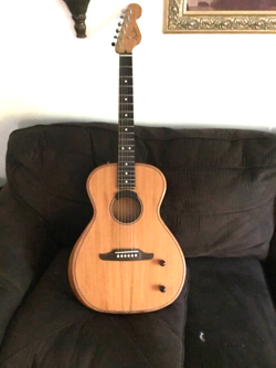 FENDER HIGHWAY SERIES PARLOR ACOUSTIC ELECTRIC GUITAR