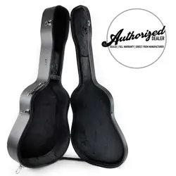 FENDER DREADNOUGHT ACOUSTIC GUITAR HARD CASE - BLACK