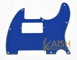 TELE HUMBUCKER SCRATCH PLATE GUITAR PICKGUARD BLUE 3 PLY FOR FENDER TELECASTER
