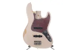 FENDER FLEA SIGNATURE JAZZ BASS BODY ROAD WORN SHELL PINK FULLY LOADED!