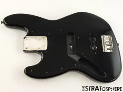 LEFTY FENDER SQUIER CLASSIC VIBE 70S JAZZ BASS BODY + HARDWARE, BLACK