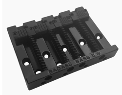 BLACK BADASS II  BASS BRIDGE FOR 4-STRING FENDER P/JAZZ BASS BB-3342-003