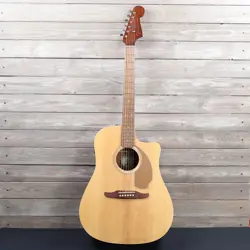 FENDER REDONDO PLAYER ACOUSTIC ELECTRIC GUITAR AS IS NECK CRACK