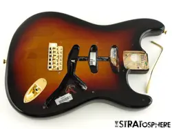 USA FENDER SRV STEVIE RAY VAUGHAN STRAT BODY W/ HARDWARE STRATOCASTER!