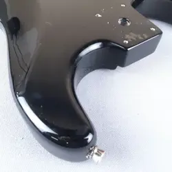 BLACK STARCASTER STRAT BY FENDER 1.75