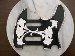 TOOLED LEATHER PICKGUARD FOR FENDER NASHVILLE TELECASTER
