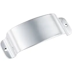 FENDER AMERICAN VINTAGE JAZZ BASS PICKUP COVER, CHROME