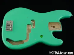 FENDER VINTERA 50S RI P BASS BODY & HARDWARE PRECISION BASS ALDER SEA FOAM GREEN
