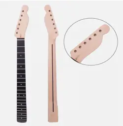 21/22 ELECTRIC GUITAR NECK MAPLE NECK + ROSEWOOD FINGERBOARD FENDER