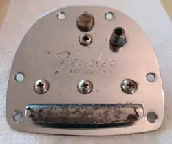 VINTAGE 1965 FENDER JAGUAR  GUITAR TREMOLO TAILPIECE