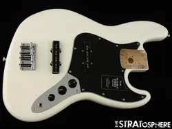 FENDER PLAYER II JAZZ BASS LOADED BODY BASS GUITAR ALNICO 5 POLAR WHITE
