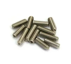(12) GENUINE FENDER AMERICAN VINTAGE BRIDGE SADDLE HEIGHT SCREWS 099-4928-000