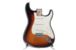 FENDER PLAYER STRATOCASTER BODY SUNBURST FINISH FULLY LOADED WARPED PICKGUARD