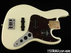 FENDER AMERICAN PROFESSIONAL II JAZZ BASS LOADED BODY, USA OLYMPIC WHITE