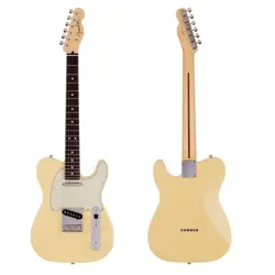 FENDER MADE IN JAPAN JUNIOR COLLECTION TELECASTER SATIN VINTAGE WHITE GUITAR