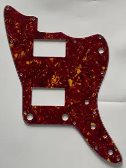 FOR FIT FENDER US JAZZMASTER WITH PAF PICKUPS GUITAR PICKGUARD RED TORTOISE