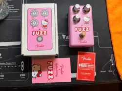 LIMITED EDITION FENDER HELLO KITTY FUZZ PEDAL