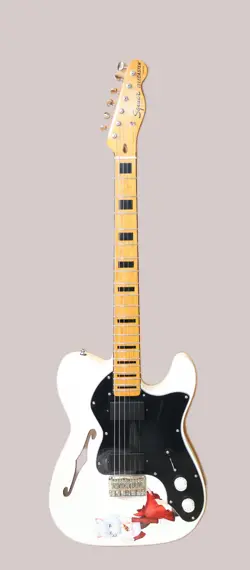 2020 FENDER SQUIER CLASSIC VIBE '70S TELECASTER THINLINE OLYMPIC WHITE