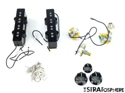 FENDER AMERICAN PERFORMER JAZZ BASS PICKUPS POTS KNOBS & JACK YOSEMITE.