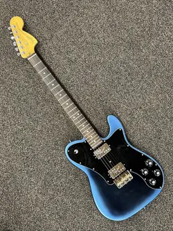 FENDER AMERICAN PROFESSIONAL II TELECASTER DELUXE DARK NIGHT GUITAR W CARRIER