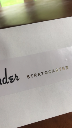 GUITAR HEADSTOCK DECAL