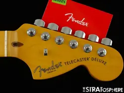 FENDER AMERICAN PROFESSIONAL II TELE DELUXE NECK & TUNERS USA MAPLE