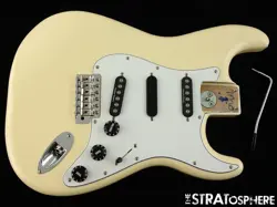 RITCHIE BLACKMORE FENDER STRATOCASTER STRAT LOADED BODY OLYMPIC WHITE.