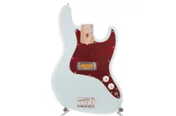 FENDER GOLD FOIL JAZZ BASS BODY SONIC BLUE FINISH FULLY LOADED!