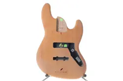 FENDER AMERICAN ULTRA II JAZZ BASS V BODY ALDER WITH BASECOAT NEEDS RE FINISH