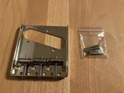 SQUIER CLASSIC VIBE 50S TELE VINTAGE BRIDGE TELECASTER GUITAR, NICKEL.