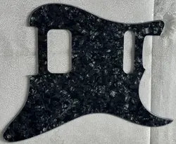 CUSTOM FOR FENDER STRATOCASTER 11 HOLE HS STYLE GUITAR PICKGUARD BLACK PEARL