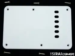 FENDER SQUIER CLASSIC VIBE 50S STRAT TREMOLO COVER, WHITE 1 PLY!