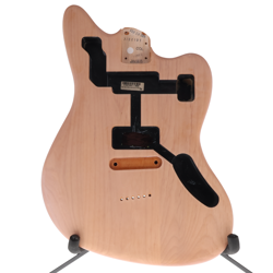 FENDER AMERICAN ULTRA LUXE JAGUAR BODY ALDER WITH BASECOAT NEEDS RE-FINISH