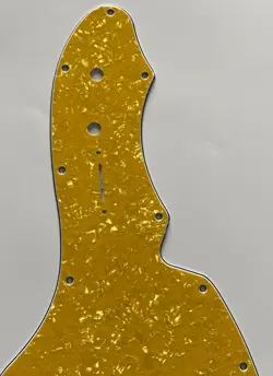 GUITAR PICKGUARD GOLD