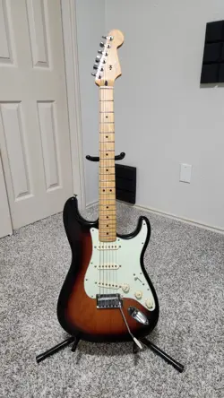 FENDER PLAYER PLUS STRATOCASTER ELECTRIC GUITAR (3-COLOR SUNBURST)