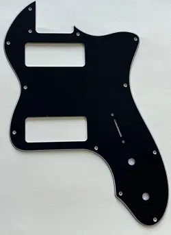 3 PLY BLACK PICKGUARD FIT FENDER '72 THINLINE TELECASTER P90 GUITAR PARTS