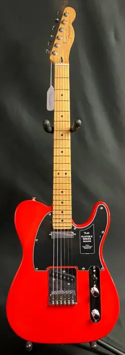 FENDER PLAYER II TELECASTER ELECTRIC GUITAR CORAL RED FINISH