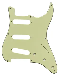 PICKGUARD FOR FENDER US 57' 8 SCTEW STRATOCASTER STRAT GUITAR VINTAGE GREEN