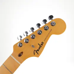 FENDER STRATOCASTER NECK STANDARD SERIES MAPLE STRAT NECK WITH TUNERS