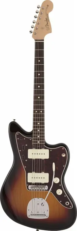 FENDER MADE IN JAPAN HERITAGE 60S JAZZMASTER 3-COLOR SUNBURST FB: ROSEWOOD