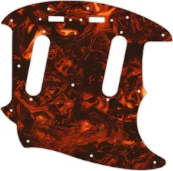 WD CUSTOM PICKGUARD FOR FENDER 1964-1982 MUSTANG #05F FAUX TORTIOSE