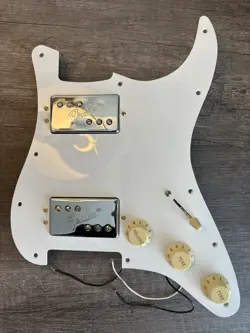 2021 FENDER USA MOD SHOP STRAT HH LOADED PICKGUARD SHAWBUCKER PICKUP GUITAR