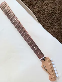 FENDER STANDARD STRATOCASTER NECK MIM PAU FERRO FINGERBOARD W/TUNERS