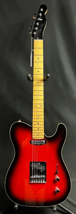 FENDER AERODYNE SPECIAL TELECASTER ELECTRIC GUITAR HOT ROD BURST FINISH W/ BAG
